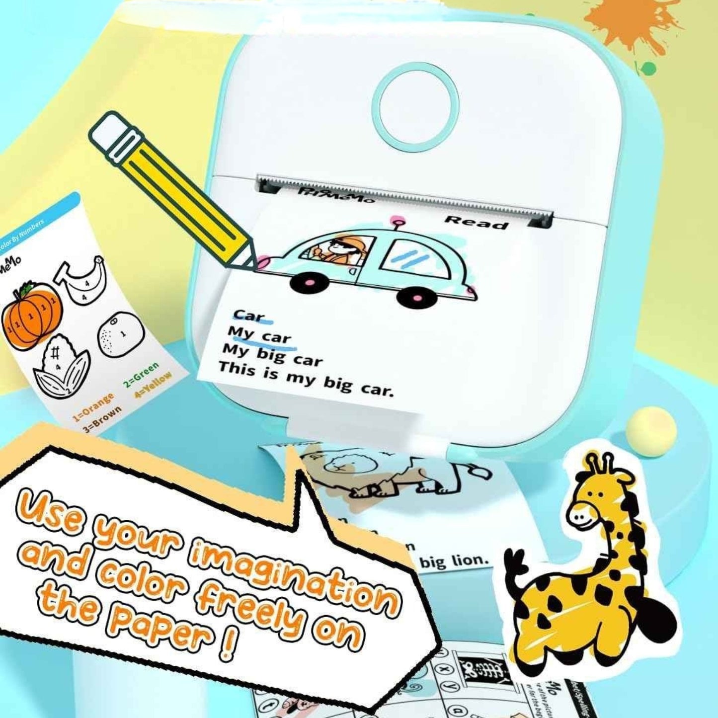 GlixPress™ - Portable Mini Printer